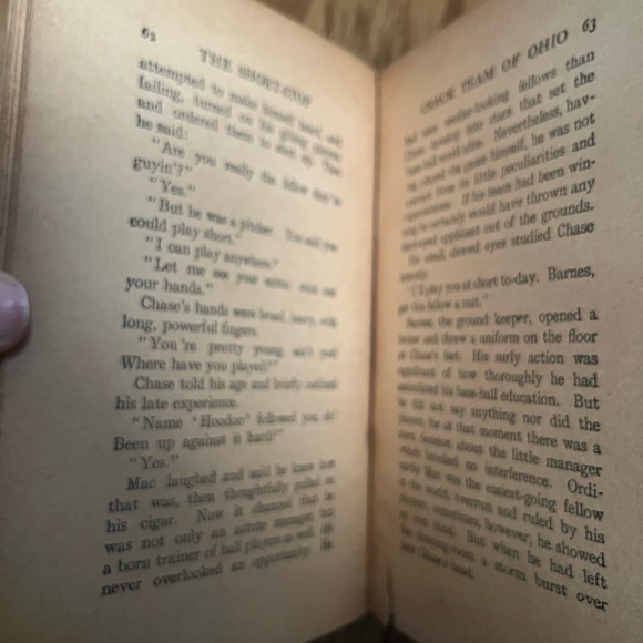 The Short-Stop ZANE GREY Hardcover Vtg GROSSET & DUNLAP 1937 Printing Baseball - Picture 10 of 11